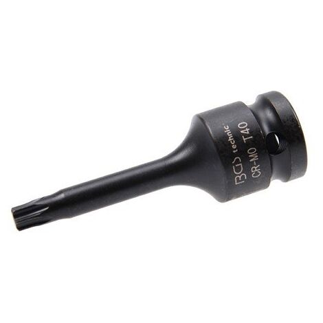 BGS Embout de force entraînement carré intérieur 12,5 mm (1/2") profil T (pour Torx) T40 - 5480-T40