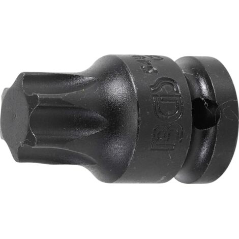 BGS Embout de force entraînement carré intérieur 12,5 mm (1/2") profil T (pour Torx) T80 - 5486-T80