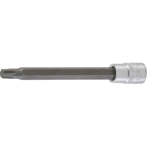 BGS Embout de tournevis à emmanchement carré 6,3 mm (1/4") profil T (pour Torx) T30 - 8147-T30