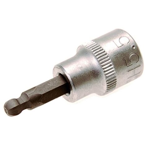 BGS Embout de tournevis carré femelle 10 mm (3/8") avec tête sphérique 5,5 mm - 5113