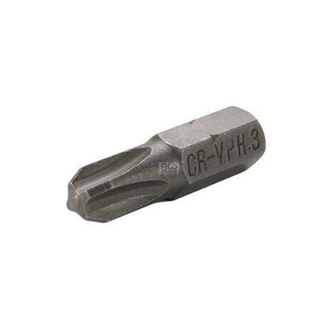 BGS Embout de tournevis hexagonal 8 mm (5/16") à empreinte cruciforme PH4 - 4384