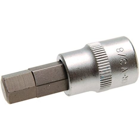 BGS Embout d'entraînement carré femelle 10 mm (3/8") hexagone femelle 3/8" - 2729