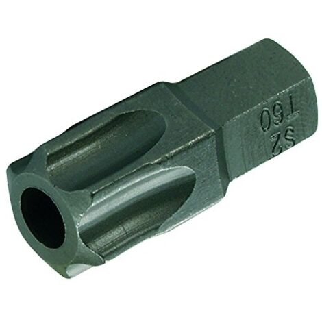 BGS Embout longueur 30 mm 10 mm (3/8") profil T (pour TX) avec perçage T60