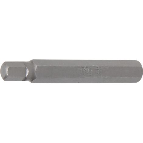 BGS Embout longueur 75 mm 10 mm (3/8") six pans intérieurs 8 mm