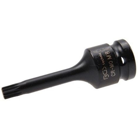 BGS FORCE BIT UTILISATION, GRAND, M8, À DENTS 12,5 MM, À L'INTÉRIEUR, 5482 LOT DE 1 M8