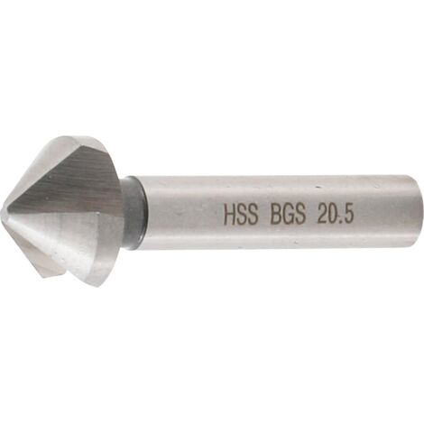 BGS Fraise conique à lamer HSS DIN 335 forme C Ø 20,5 mm - 1997-6