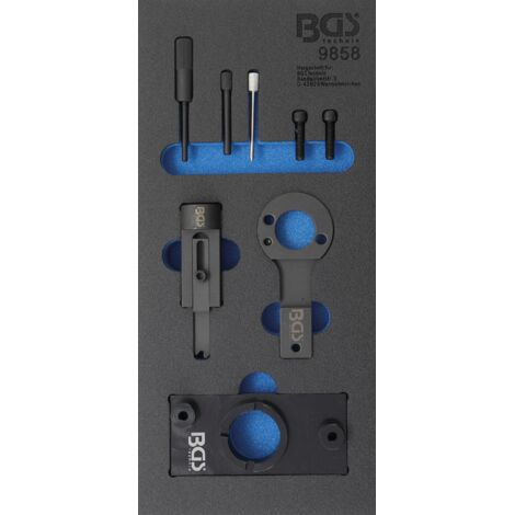 BGS Garniture de servante d'atelier 1/3 : Jeu d'outils de réglage du moteur pour Opel 2.0 CDTi / EcoFLEX - 9858