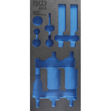 BGS Garniture pour servante d'atelier 1/3 vide pour art. 8835 - 8835-1