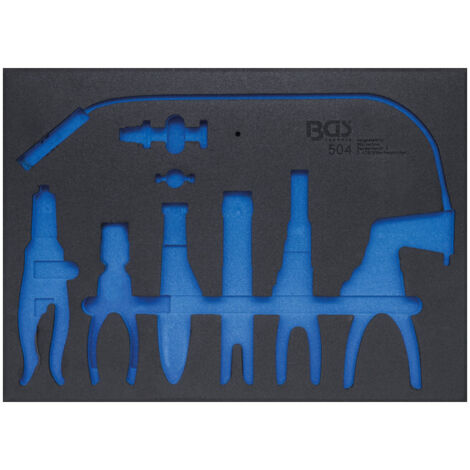 BGS Garniture pour servante d'atelier 3/3 vide pour art. 504 - 504-1
