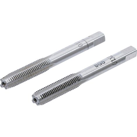 BGS Gewindebohrer Vor- und Fertigschneider M7 x 1,0 2tlg. - 1900-M7X1.0-B