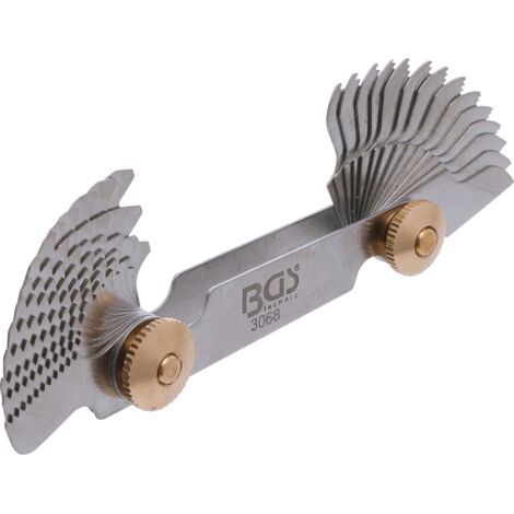 BGS Gewindeschablone 28 Blatt Whitworth 4G - 62G - 3068
