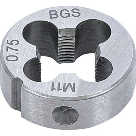 BGS Gewindeschneideisen M11 x 0,75 x 25 mm - 1900-M11X0.75-S
