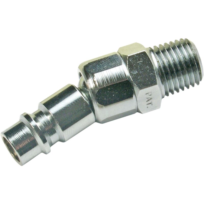 Bgs Technic - Raccordo a innesto rapido 6,3 mm (1/4') filettatura esterna