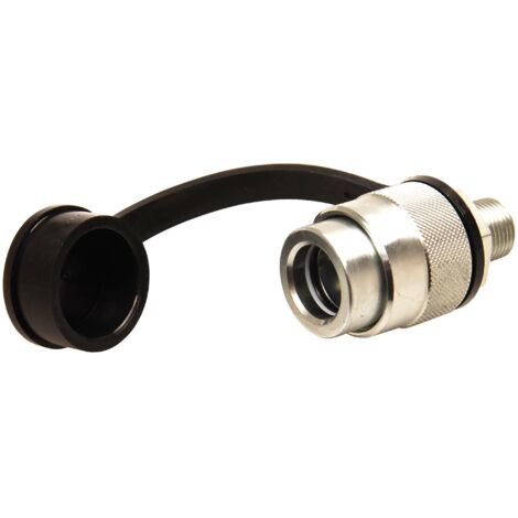 BGS Hydraulikadapter 10 mm (3/8&quot) NPT x 13/16 x 16 UNF - 1613-1