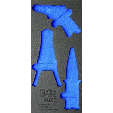 BGS Insert de servante d'atelier 1/3, vide pour art. 4028