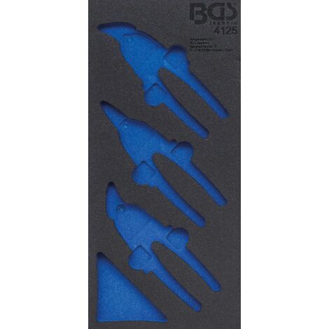 BGS Insert de servante d'atelier 1/3, vide pour art. 4125