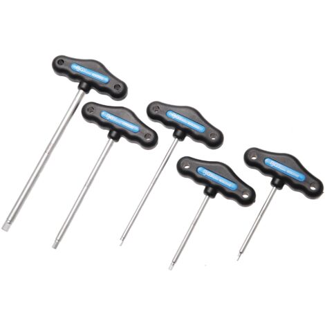 BGS Jeu de clés en T pour vis à six pans creux 3 - 8 mm 5 pces - 773