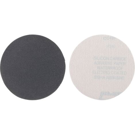 BGS Jeu de disques abrasifs grain 240, fin carbure de silicium 10 pièces - 42026