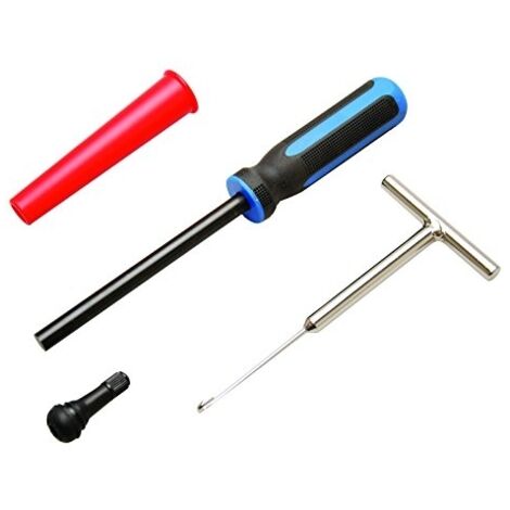 BGS Jeu d'outils de rétraction de valve de pneu 4 pièces