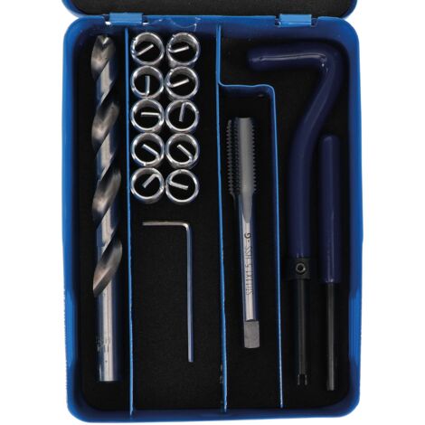 BGS Kit de réparation de filetage M11 x 1,5 14 pièces - 9436