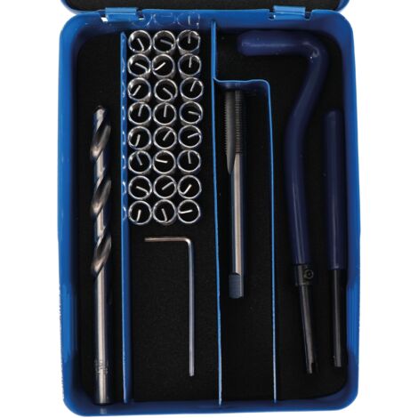 BGS Kit de réparation de filetage M8 x 1,0 29 pièces - 9427