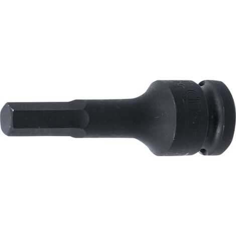 BGS Kraft-Bit-Einsatz Antrieb Innenvierkant 12,5 mm (1/2&quot) Innensechskant 10 mm - 5481-M10