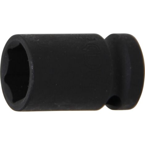 BGS Kraft-Steckschlüssel-Einsatz Sechskant Antrieb Innenvierkant 12,5 mm (1/2&quot) SW 16 mm - 5216