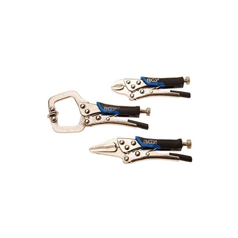 Bgs Mini-Gripzangenset, 3 Pièces, 4499