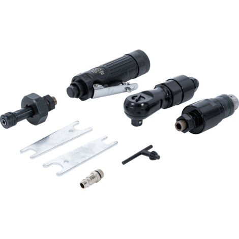 BGS Multi-outil pneumatique avec 3 têtes de travail interchangeables - 3262