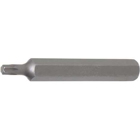 BGS profilo a T Bit senza foro, lunghezza 75 mm, T27, 3/8 pollici, 1 pezzi, 4567