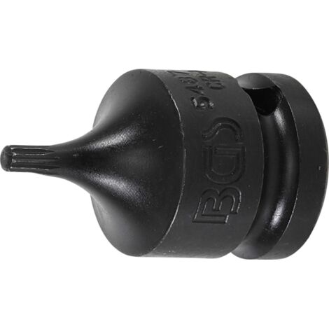 BGS Punta de impacto Cuadrado interno de 12,5 mm (1/2") Poligonal interno (para XZN) M4 - 5487-M4