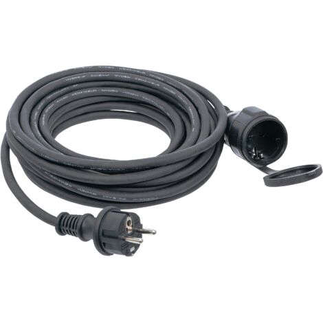 BGS Rallonge de câble 20 m 3 x 1,5 mm² IP 44 - 3385