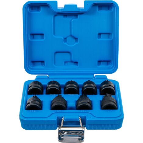 Bgs Set di bussole Torx 9 pezzi finitura nera e blu