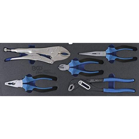 BGS Set di strumenti professionale blu 5 pezzi
