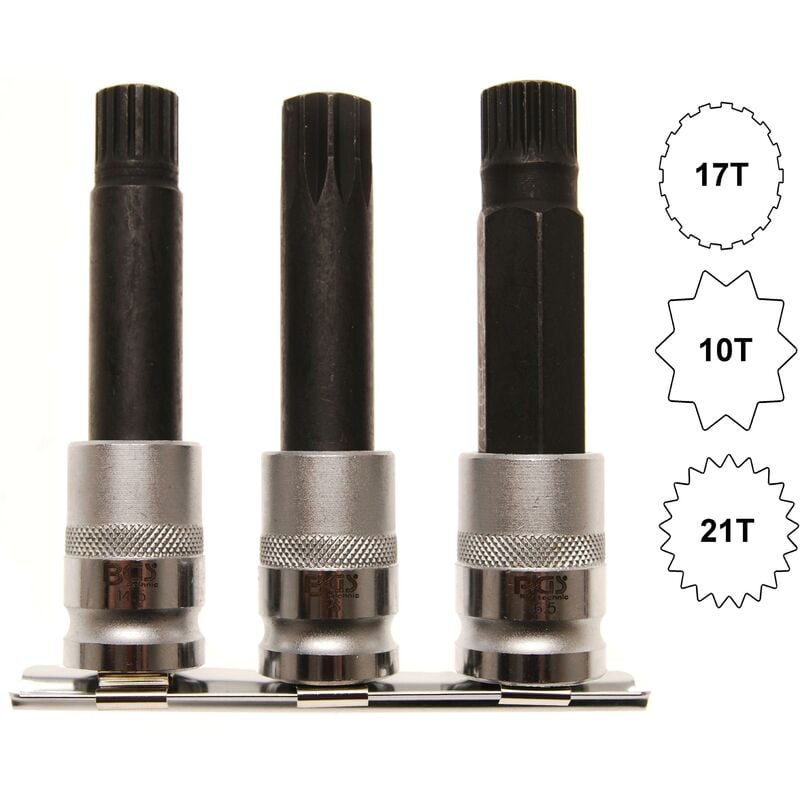 Bussole speciali per viti sicurezza cerchi bmw 3 pz.
