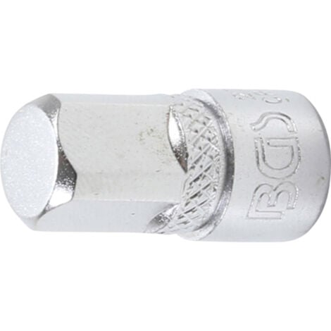 BGS - Steckschlüssel-Adapter  Innenvierkant 6,3 mm (1/4") - Außenvierkant 10 mm (3/8") - 271