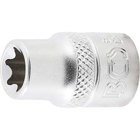 BGS Steckschlüssel-Einsatz E-Profil Antrieb Innenvierkant 10 mm (3/8") SW E11 - 6411