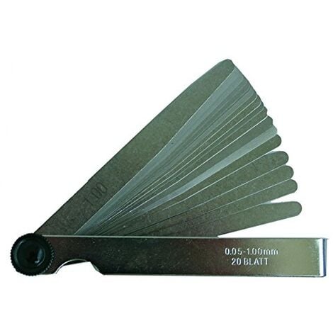 BGS TECHNIC 3083 20 LAMES DE PRECISION 100MM DE 0.05 A 1MM
