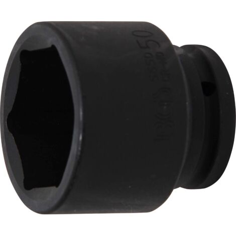 BGS TECHNIC 5650 DOUILLE A CHOC IMPACT 3/4 6 PANS HEX 50 MM