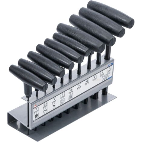 BGS TECHNIC 791 10 CLÉS BTR POIGNEE EN T