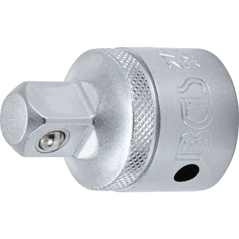 Bgs Technic - Adaptador de llave de vaso cuadrado interior 20 mm (3/4') - cuadrado exterior 12,5 mm (1/2')