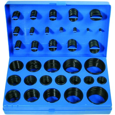 Bgs Technic – Assortiment de 419 joints toriques 8045 – NBR résistant aux acides et à l'huile – Diamètre 3 à 50 mm – Épaisseur 1,5 à 3,5 mm