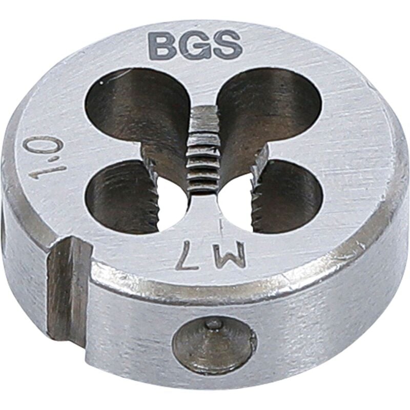 Bgs 1900-M7X1.0-S - Filiera filettata, M7 x 1,0 x