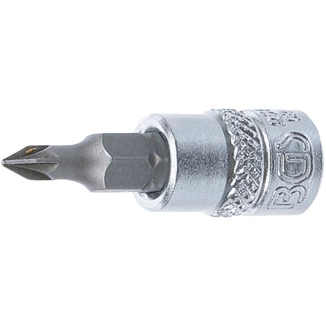 BGS TECHNIC Bit Socket - 6,3 mm - Cruciforme PZ0 - 2505