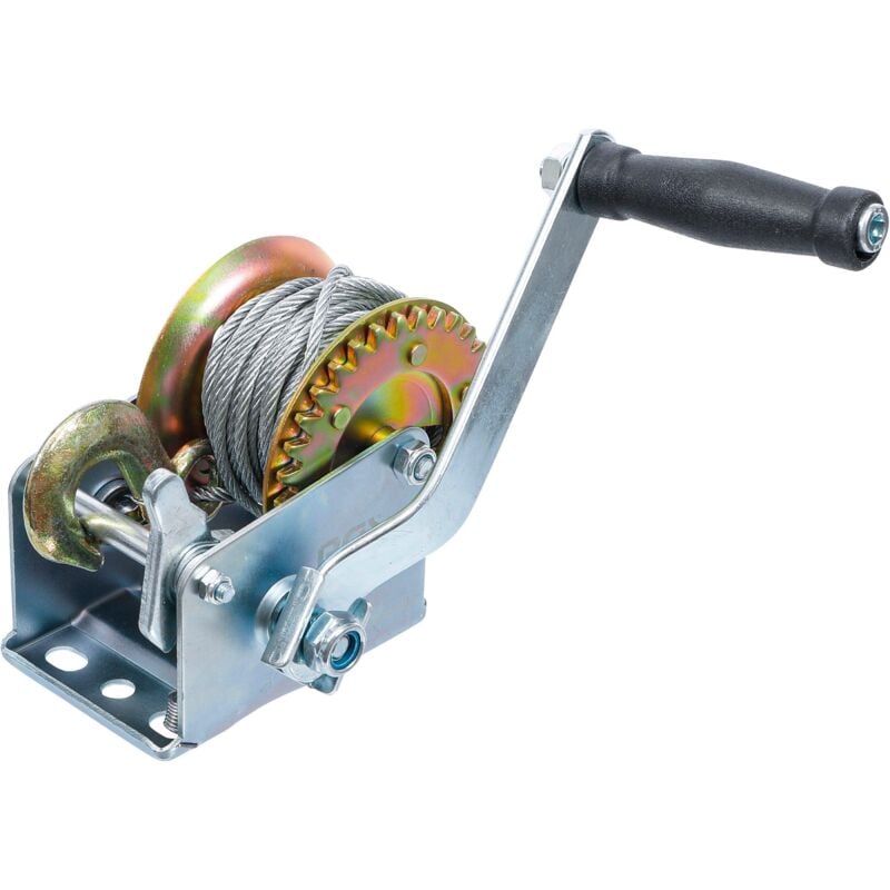 

Cabrestante con cable de acero | 270 kg - Bgs Technic