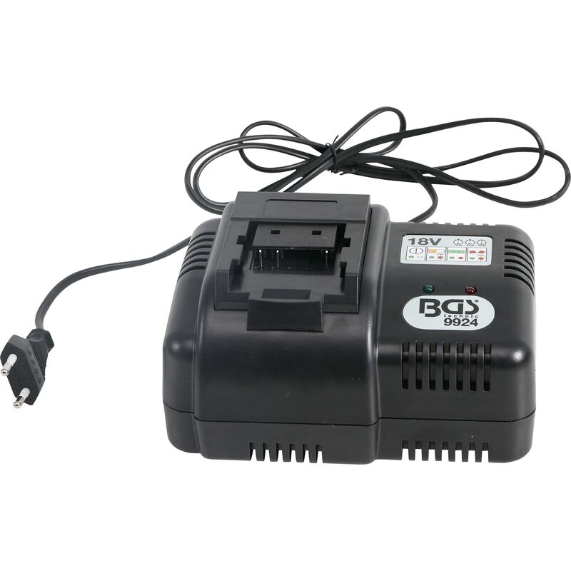 

Cargador rápido | para atornilladores de impacto a batería BGS 9919 - Bgs Technic