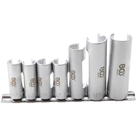 Bgs Technic – Clé à douilles fendues 3/8 – Acier chrome-vanadium – Pour montage de capteurs électriques – Support métallique inclus