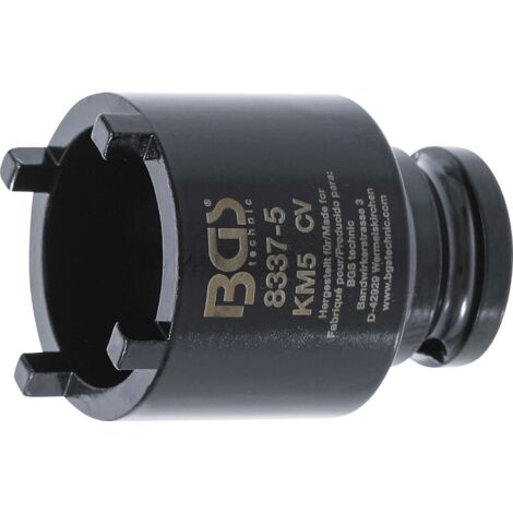 Bgs Technic – Clé à écrous à encoches tenon extérieur 12,5mm – Acier chrome-vanadium – DIN 981 – 83375