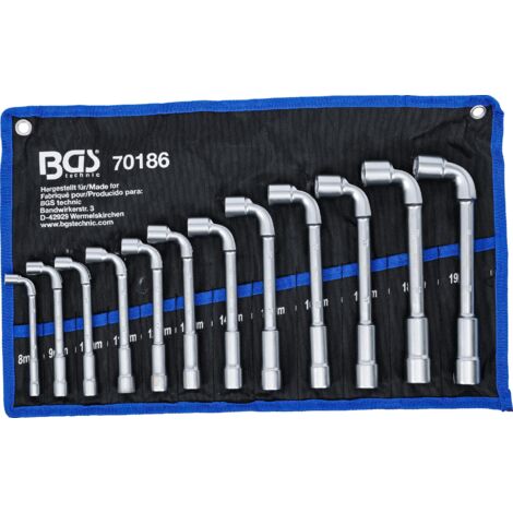 Module de 10 clés à pipe débouchées FACOM - MOD.75-1PB - Clés, douilles, cliquet