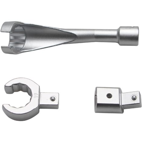 Bgs Technic – Clé spéciale pour sonde de température des gaz d'échappement 19 mm – Compatible moteurs VAG – 3 pièces – 8984